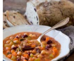 SOPA DE FEIJÃO À TOSCANA