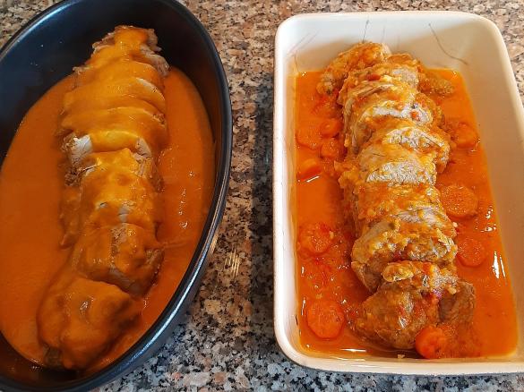 Lombinhos de Porco na Varoma