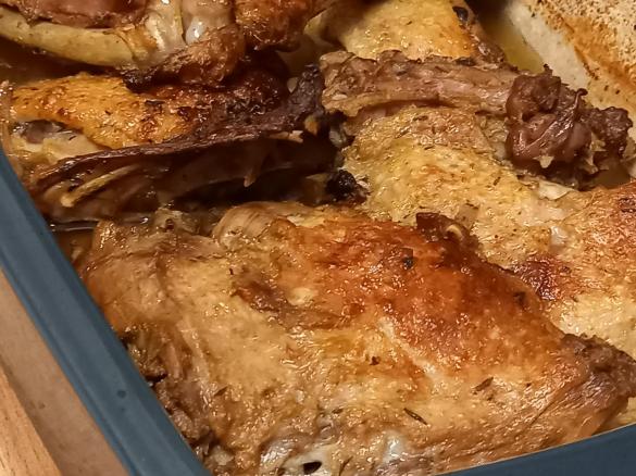 Pato assado na "Betty"