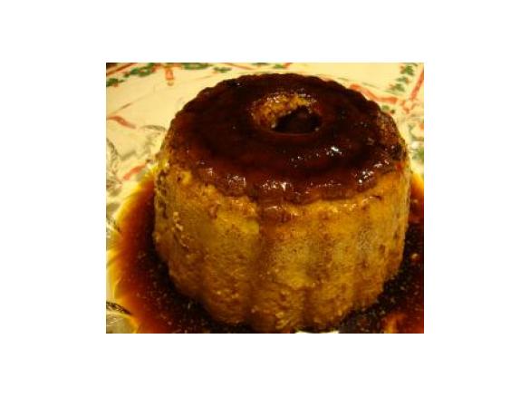 Pudim de doce de leite