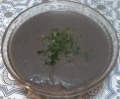 Caldo de feijão preto
