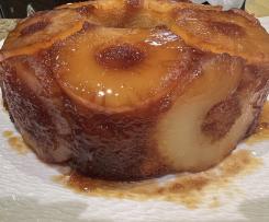 Bolo de ananás caramelizado