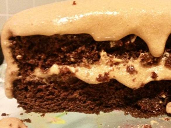 Bolo de Chocolate e Caramelo Speculoos