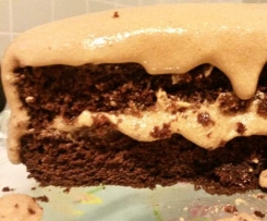 Bolo de Chocolate e Caramelo Speculoos