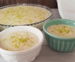 Arroz Doce de Coco e Lima