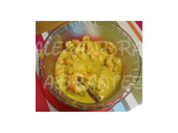 Caril de camarão - Livro Índia