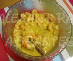 Caril de camarão - Livro Índia