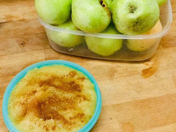 Purê de maçã
