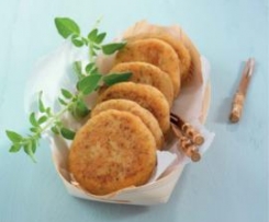 Hambúrgueres de couve-flor e queijo