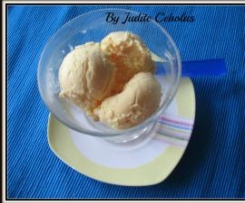 Gelado de laranja (bem cremoso)