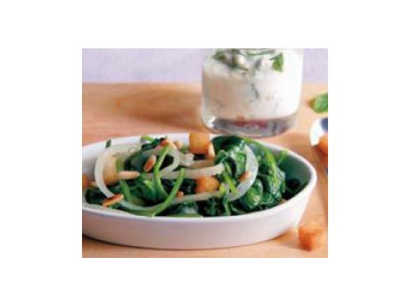 Espinafres a Libanesa