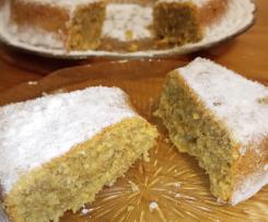 Bolo de iogurte e côco com farinha integral