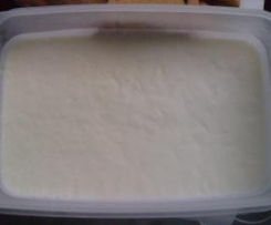 Gelado de Iogurte