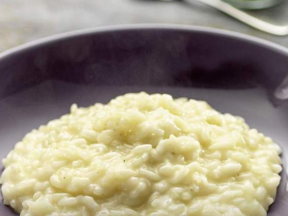 Risotto de ovas de bacalhau