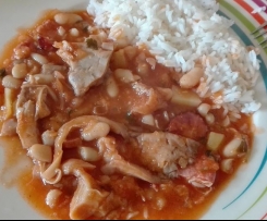 Dubradinha Vegetariana com feijão branco