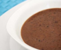 Sopa Mexicana de Feijão Preto