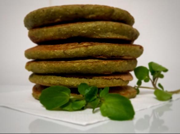 Panquecas de agrião