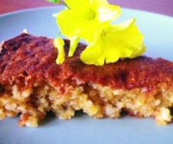 Tarte de abóbora cristalizada