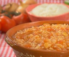 Arroz de tomate - Trás os montes