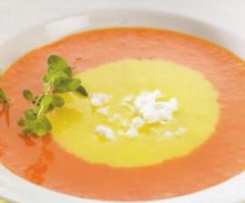 Creme de pimentos amarelos