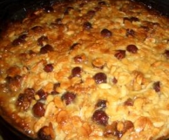 Tarte de Amêndoa, Nozes, Pinhões e Avelãs
