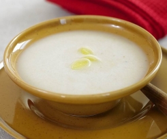 Sopa de alho francês