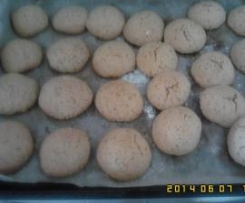 Bolinhos de laranja,limão,gengibre e sementes