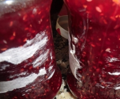 Doce de framboesa com sementes