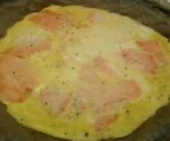 Omelete de Salmão Fumado
