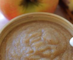 Puré de maçã, pêra e banana para bebés