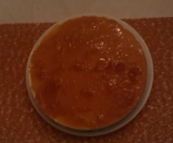 Cheesecake de Laranja com iogurte (Sunset Cheesecake)