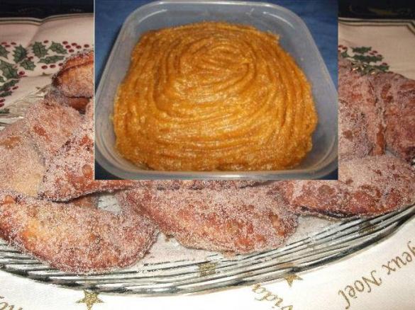 Recheio de Batata Doce, Âmendoa e Gila para as Azevias