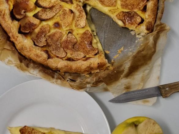 Tarte cremosa de Marmelo
