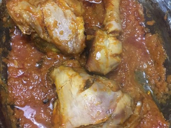 Pernas de Frango no Forno