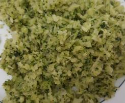 Arroz (fingido) de brócolos