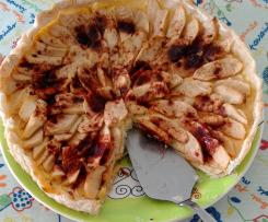 Tarte de Maça em Leite Creme