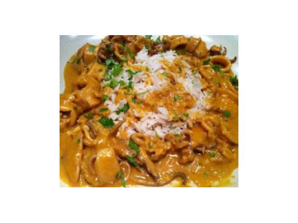 Caril de Lulas à moda do Zé