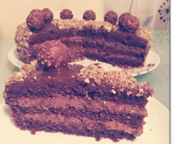 Bolo Ferrero Rocher
