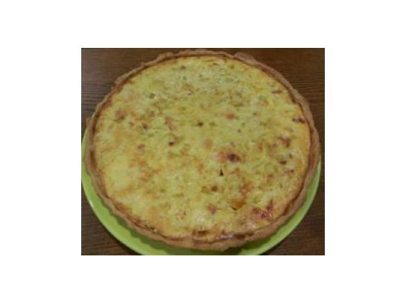 Quiche de Fiambre e Alho Francês