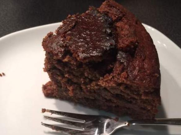 Bolo de chocolate Vegan