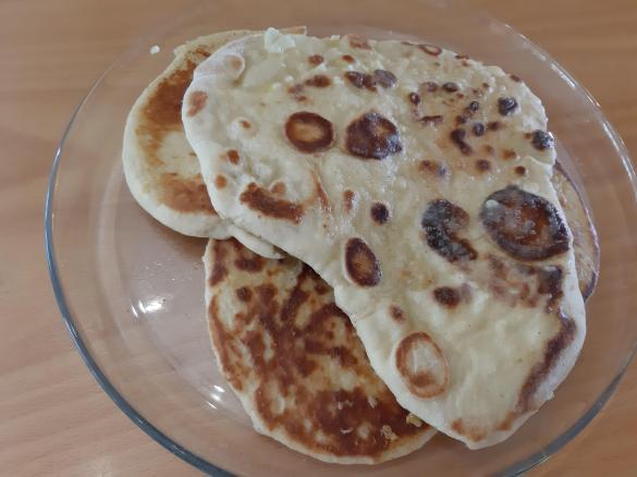 Pão Naan pão indiano