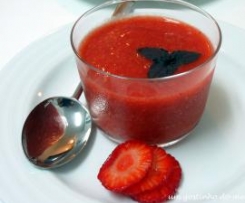 Gaspacho de morango
