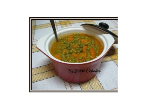 Ervilhas estufadas (para acompanhamento)