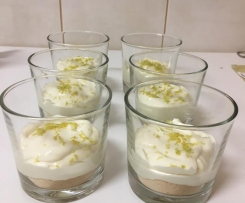 Mousse de Limão e Bolacha