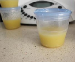 Papinha de fruta - +6meses