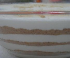 Serradura de Iogurte e Pera