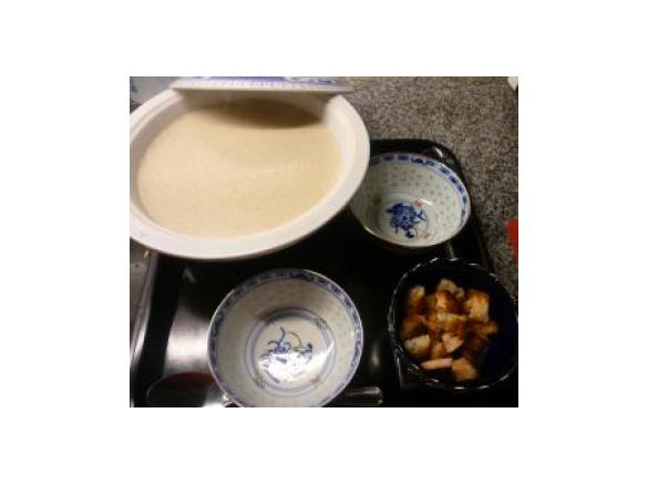 Creme de Cogumelos Vegetariano