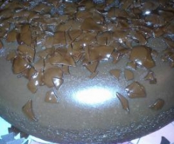 Bolo de chocolate no microondas