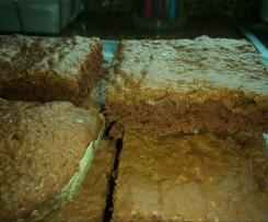 Brownie de chocolate com nozes moidas