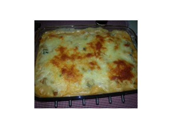 Conchas Recheadas com Espinafres e Ricotta